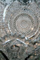 Cut glass punch bowl exhibited at 1904 St. Louis World Fair by Libbey Glass Co. of Toledo at Toledo Glass Pavilion. Toledo, OH.