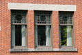Leaded glass windows of Hayes Presidential Home 1889 wing. Fremont, OH.