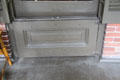 Coffin door under window on front porch of Hayes Presidential Home. Fremont, OH.