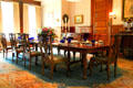Dining room at Hayes Presidential Home. Fremont, OH.