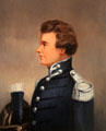 Portrait of Lucy Hayes' father at Hayes Presidential house. Fremont, OH.