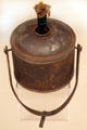 Campaign tin torch patented by Saulson of Troy, NY at Rutherford B. Hayes Museum. Fremont, OH.