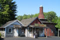 Glass bottle building & glass blowing theater at Cedar Point. Sandusky, OH.