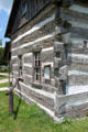 Annie Brown Log Home at Historic Lyme Village Museum. Bellevue, OH.