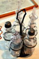 Cruet set at Edison Birthplace Museum. Milan, OH.