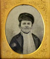 Portrait of T.A. Edison at age 14 at Edison Birthplace Museum. Milan, OH