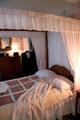 Bedroom in Sayles House at Milan Historical Museum. Milan, OH.