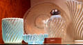 Swirl pattern of Glass by A.J. Beatty & Sons at Tiffin Glass Museum. Tiffin, OH.