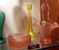 Jack Frost glass at Tiffin Glass Museum. Tiffin, OH.