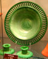 Carrara glass at Tiffin Glass Museum. Tiffin, OH.