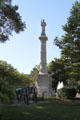Soldiers & Sailors Monument 1888 on Elyria Square. Elyria, OH.