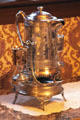 Silver beverage warmer at Hower House. Akron, OH.
