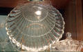 Crystolite shell sandwich plate at National Heisey Glass Museum. Newark, OH.