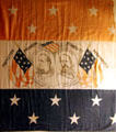 William McKinley & Garret A. Hobart campaign flag at Museum of Ceramics. East Liverpool, OH.