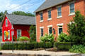 German Village streetscape. Columbus, OH