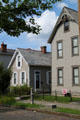 Gothic houses in Columbus' German Village. Columbus, OH.