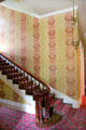 Staircase in front hall of Kelton House Museum. Columbus, OH.