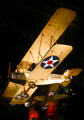 Standard Aircraft Co. J-1 biplane trainer at National Museum of USAF. Dayton, OH.