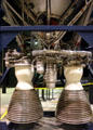 Hypergolic liquid fuel ballistic missile engine of Titan II which allowed launching from silos at National Museum of USAF. Dayton, OH.