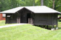 Sugar Camp / Waves Cabin 22 where U.S. Navy Waves worked during WWII on an NCR code breaking project at Carillon Historical Park. Dayton, OH.