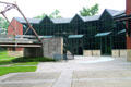 Roundhouse transportation center at Carillon Historical Park. Dayton, OH.