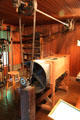 Recreated Wright Cycle shop replica of 1901 wind tunnel at Wright Brothers Aviation Center. Dayton, OH