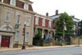 BPOE Elks building & William T. Sherman House on Main St. Lancaster, OH.