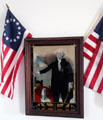 Portrait of George Washington at Johnston Farm. Piqua, OH.