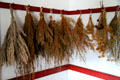 Dried herbs in kitchen at Johnston Farm. Piqua, OH.