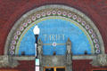 Mosaic design on front of Sullivan's People's Federal Savings & Loan Assn. Sidney, OH.