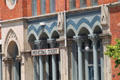 Gothic arches along side of Sidney Monumental Building. Sidney, OH.