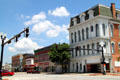 Italianate heritage streetscape along N. Main St. Sidney, OH.