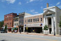 Heritage streetscape along E. Poplar St. Sidney, OH.