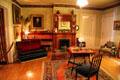 Living room of James A. Garfield home. Mentor, OH.
