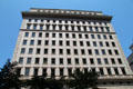 Facade of Federal Reserve Bank of Cleveland. Cleveland, OH.