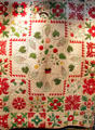 Sampler quilt by Martha Pierson of East Nottingham, NH at Cleveland History Center. Cleveland, OH.