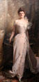 Lisa Colt Curtis portrait by John Singer Sargent at Cleveland Museum of Art. Cleveland, OH.