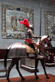 Gallery of arms & armor at Cleveland Museum of Art. Cleveland, OH.