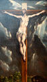 Christ on the Cross painting by El Greco at Cleveland Museum of Art. Cleveland, OH.