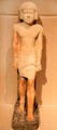 Striding Statue of Minnefer Egyptian late Old Kingdom, Late Dynasty 5 from Giza at Cleveland Museum of Art. Cleveland, OH.
