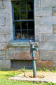 Cast iron water pump at Herrick House at Hale Farm. Cleveland, OH.