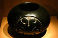 Bowl by San Ildefonso artist Nathan Youngblood at National Cowboy Museum. Oklahoma City, OK.