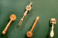 Ivory pastry crimpers & jagging wheels at Columbia River Maritime Museum. Astoria, OR.