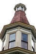 Tower top of Flavel House. Astoria, OR.