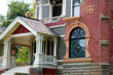 Entrance of Nunan House. Jacksonville, OR.