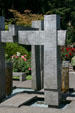 Sculpture in Portland Rose Garden. Portland, OR.