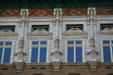 Window surround decorations of Franklin Building. Salem, OR.