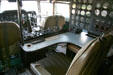 Cockpit of Boeing 377 Stratocruiser at Tillamook Air Museum. Tillamook, OR.