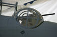 Gun turret of Grumman TBF/TBM Avenger at Tillamook Air Museum. Tillamook, OR.