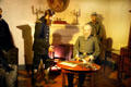 Display of Lee & Grant at Appomattox at American Civil War Museum. Gettysburg, PA.
